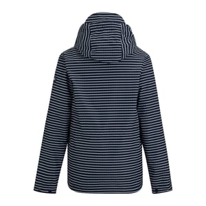 Regatta Womens/Ladies Bayletta Contrast Striped Waterproof Jacket (Navy/White)