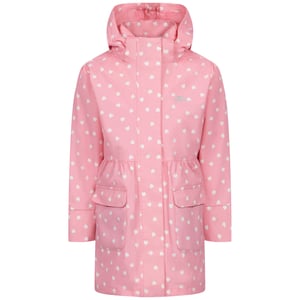 Trespass Girls Hester Waterproof Jacket (Baby Pink)