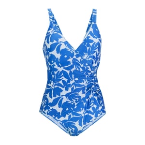 Regatta Dames Baylenne Fleur Bloom Eendelig Zwembadpak (Blauw)