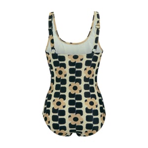Regatta Womens/Ladies Orla Kiely Giant Square Flower One Piece Swimsuit (Monochrome)