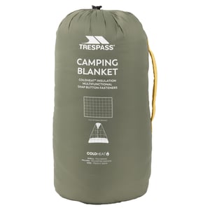 Trespass Coorie Vadderad picknickfilt (gräslök)