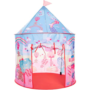 Trespass Childrens/Kids Chateau Play Tent With Packaway Bag (Candyland)