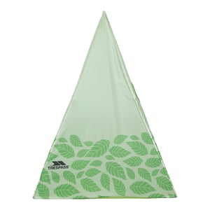Trespass Childrens/Kids Glen Leaves Tent (Green)