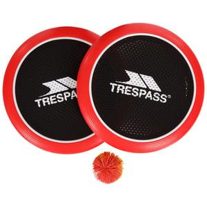 Trespass Stringbatz Trampoline Bat and Ball Game (Red/Black/White)
