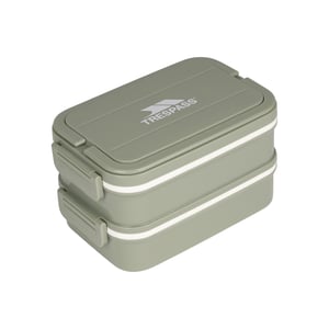 Trespass Bento Lunch Box (Dark Olive)