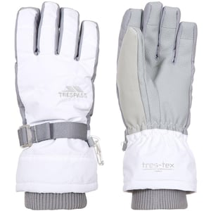 Trespass Kvinnor/Damer Vizza II handskar (Vit)