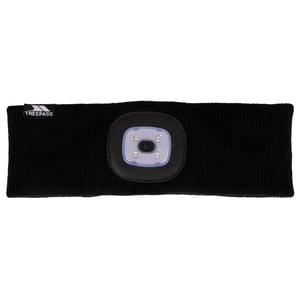 Trespass Osten LED-ljus pannband (Svart)