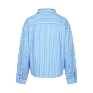 G-Maxx Blouse wenya-celestial blue/offwhite