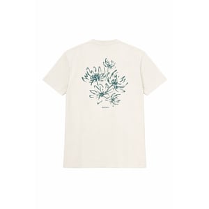 Genti Tee back print flower off