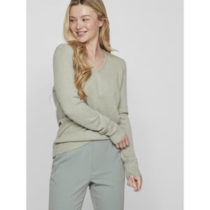 Vila Viril l/s v-neck knit top-noos