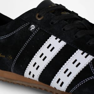Q1905 Sneaker typhoon sp zwart/ wit/ gum