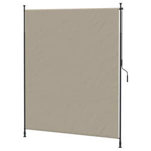 4goodz Outsunny verticale zonwering verticale luifel 200x305 cm zand