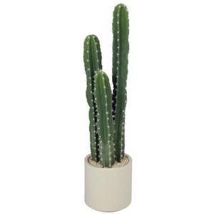 4goodz Kunstplant cactus groot 95 cm met pot realistisch groen