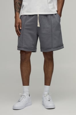 Baggy Drop Crotch Exposed Seam Loopback Short