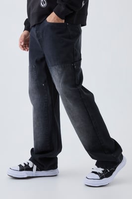 Relaxed Fit Carpenter Washed Jeans