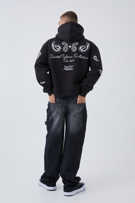 Relaxed Fit Carpenter Washed Jeans