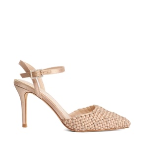 Dune Ladies Caria - Diamante Buckle Open Court