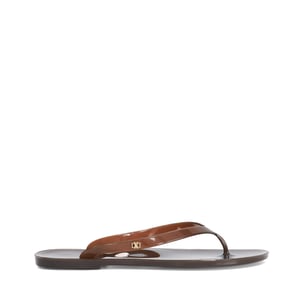 Dune Ladies Lemoncello - Leather Toe Post Sandals