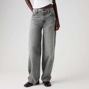 Levis Dames/Dames Baggy Jeans (Grijs)