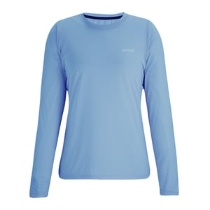 Regatta Dames/Dames Mindo Insectenwerend T-shirt met lange mouwen (Denim Blauw)