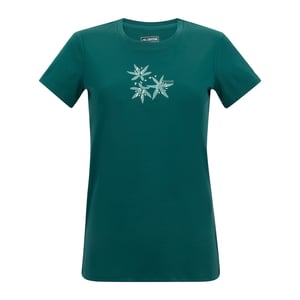 Regatta Dames/Dames Fingal Bloem T-shirt (Mediterraan groen)