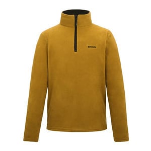 Regatta Great Outdoors Mens Thompson Half Zip Fleece Top för män (Träbrunt)