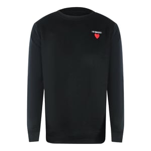Love Moschino Heart Logo Black Sweater