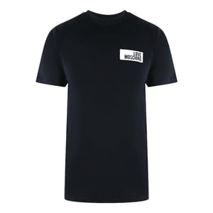 Love Moschino Block Logo Black T-shirt