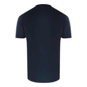 Love Moschino Block Logo Navy Blue T-shirt