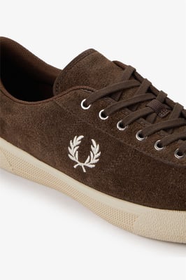Fred Perry Tennis Schoen Suède Heren Tabak/IJsroom Sneakers