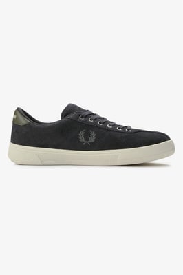 Fred Perry Tennis Skor Mocka Herr Ankergrey Träningssneakers