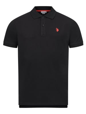 U.S. Polo Assn. heren basic poloshirt met korte mouwen en stretch
