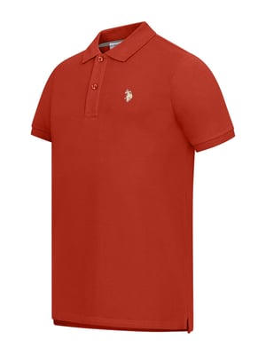 U.S. Polo Assn. heren basic poloshirt met korte mouwen en stretch