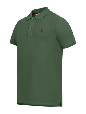 U.S. Polo Assn. heren basic poloshirt met korte mouwen en stretch