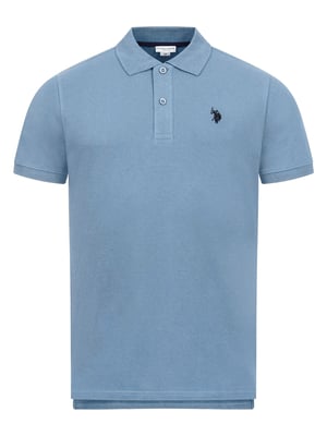 U.S. Polo Assn. heren basic poloshirt met korte mouwen en stretch