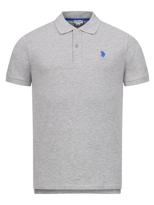 U.S. Polo Assn. heren basic poloshirt met korte mouwen en stretch