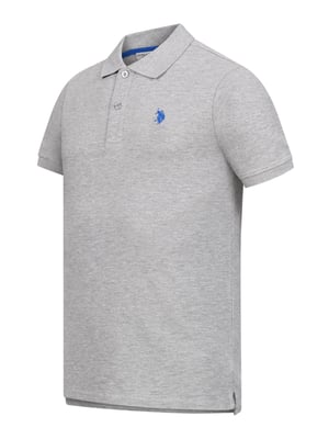 U.S. Polo Assn. heren basic poloshirt met korte mouwen en stretch