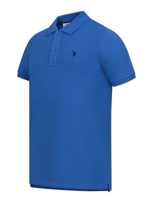 U.S. Polo Assn. heren basic poloshirt met korte mouwen en stretch