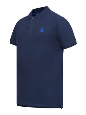 U.S. Polo Assn. heren basic poloshirt met korte mouwen en stretch