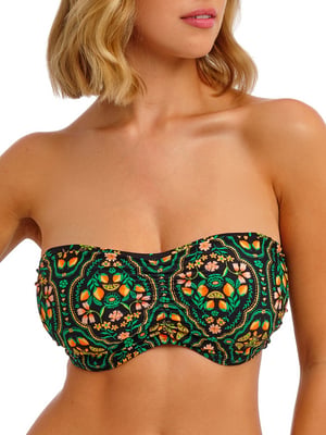Sunset In Seville Bandeau Bikini Top