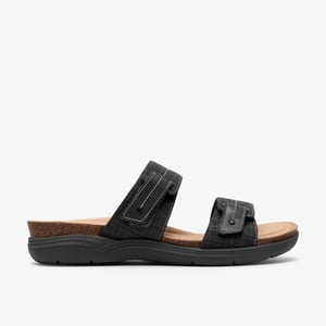 April Dusk Zwarte Interesse Sandalen