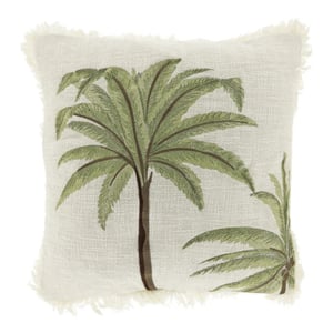 Unique Living sierkussen maimi dove white -45x45cm