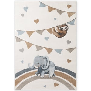 Villeroy & Boch Boho kids kinder vloerkleed olifant rainbow party
