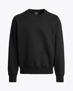 K2 Crew Neck Sweatshirt in Black