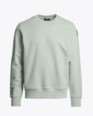 K2 Crew Neck Sweatshirt in Light Grey