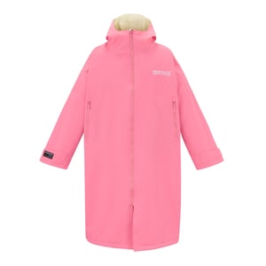Regatta Unisex Adult Waterproof Fleece Lined Changing Robe (Pink Lemonade)