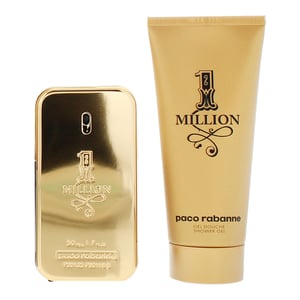 Rabanne 1 Million Eau de Toilette 50ml + Shower Gel 100ml Gift Set for Him