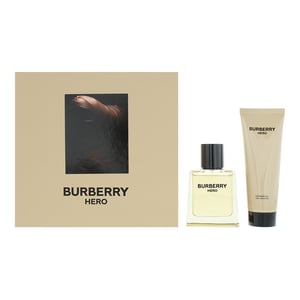 Burberry Hero For Men Eau de Toilette 50ml + Shower Gel 75ml Gift Set for Him