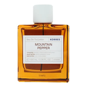 Korres Mountain Pepper Eau de Toilette 100ml Spray for Him