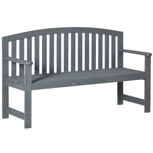 4goodz 2-zits houten tuinbank tot 240 kg belasting 140x50x85 cm